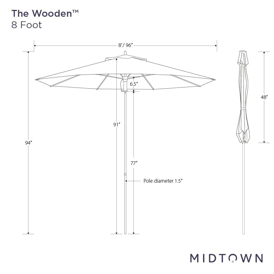 The Wooden™ - Terylast Navy