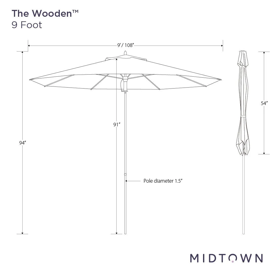 The Wooden™ - Terylast Seawater - Aqua