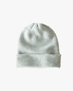Thunders Love Wool Collection Cashmere & Wool Beanie - Solid Light Grey