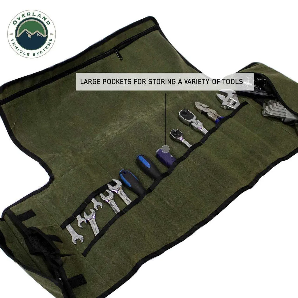Tool Bag Roll With Handle Canvas