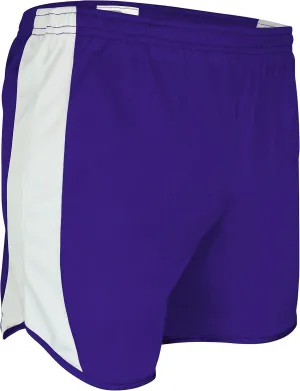 TR-687-CB Men's 5" Lightweight Track Short with Side Panels and Inner Brief