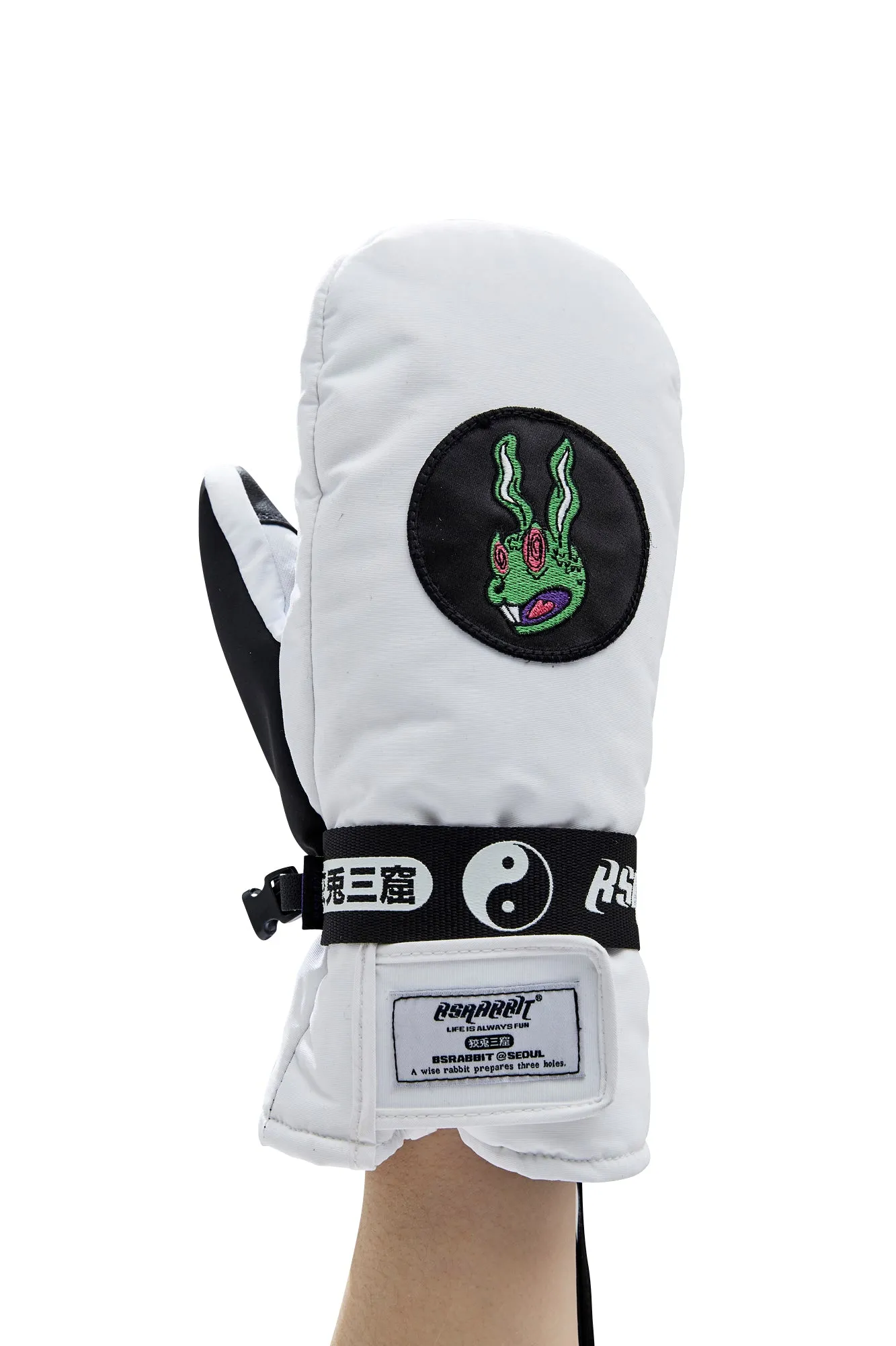 TRIPPY RB SNOWBOARD GLOVE WHITE