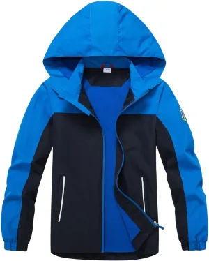Waterproof Kids Rain Jackets With Hood,Lightweight Toddler Raincoat For Boys Girls??Kids Clothes Windbreaker Jacket