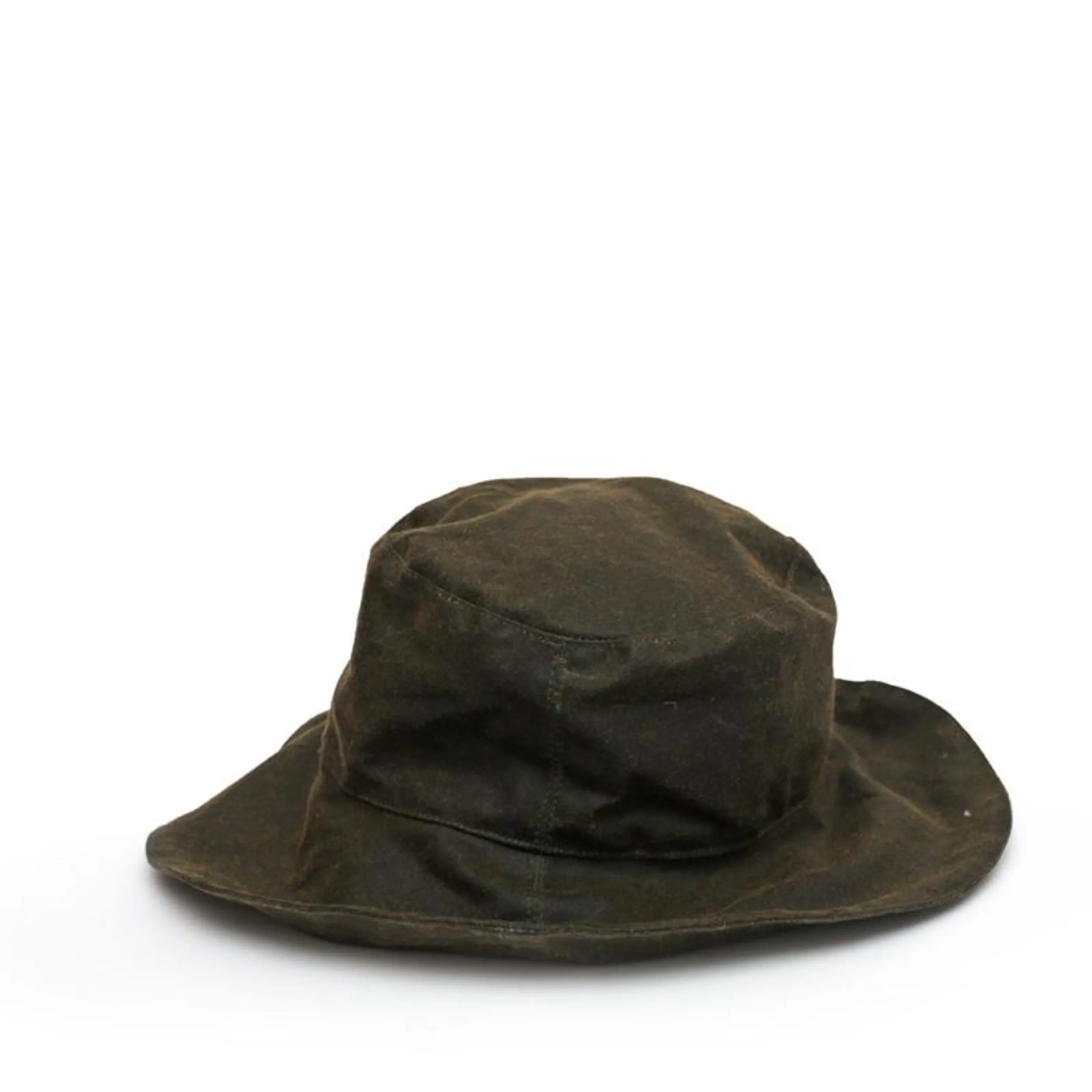 Waxed Cotton Rain Hat