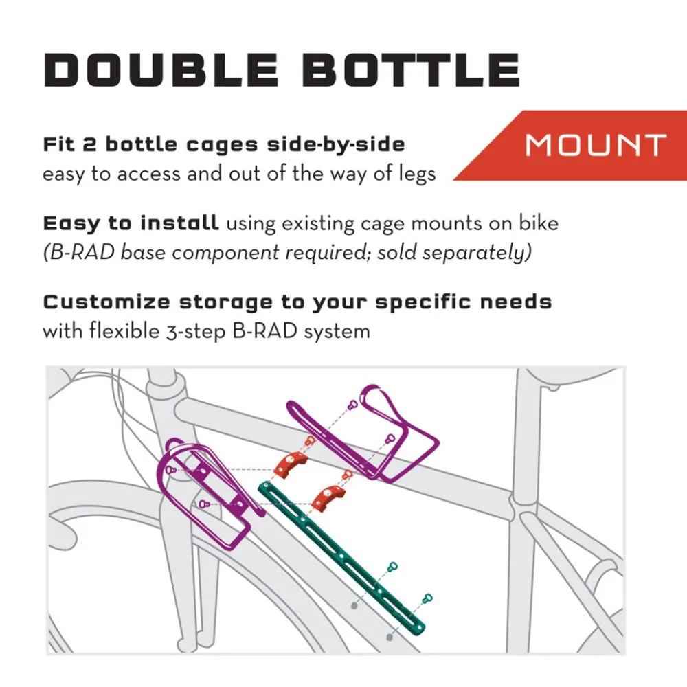 Wolf Tooth B Rad Double Bottle Adapter