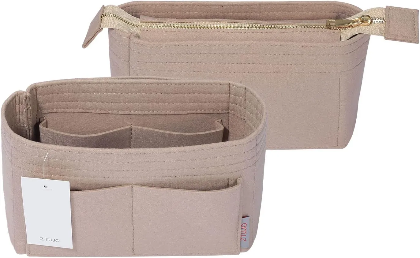 ZTUJO Purse Organizer, Bag Organizer, Insert Purse Organizer With 2 Packs In One Set For LV NeoNoe No Series perfectly